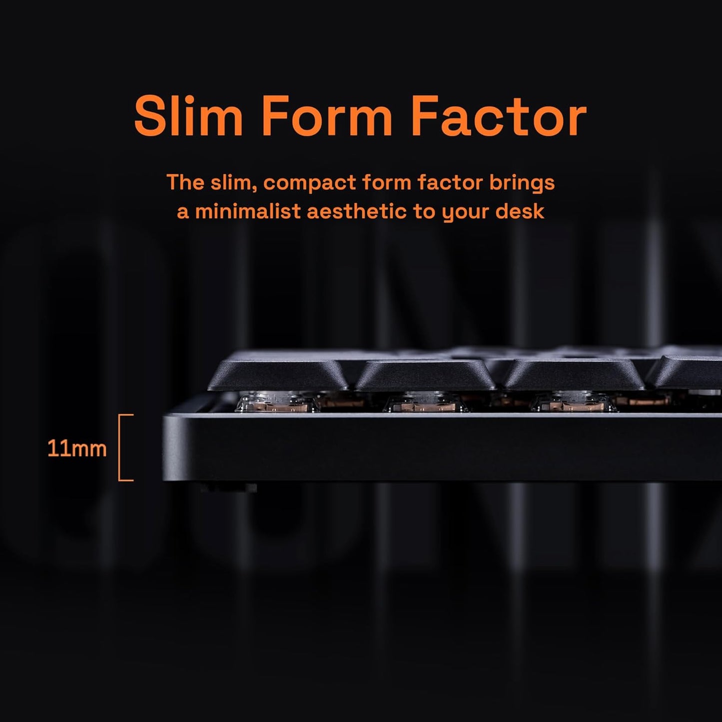 IQUNIX - Magi65 Low Profile Mechanical Keyboard Wireless 65% Keyboard Ultra Slim for Creamy Typing, Hot Swappable, RGB Backlit, PBT Keycaps, Aluminum Case, BT/2.4G/USB-C, for Mac/Windows (Shadow Black) - Serious Techies