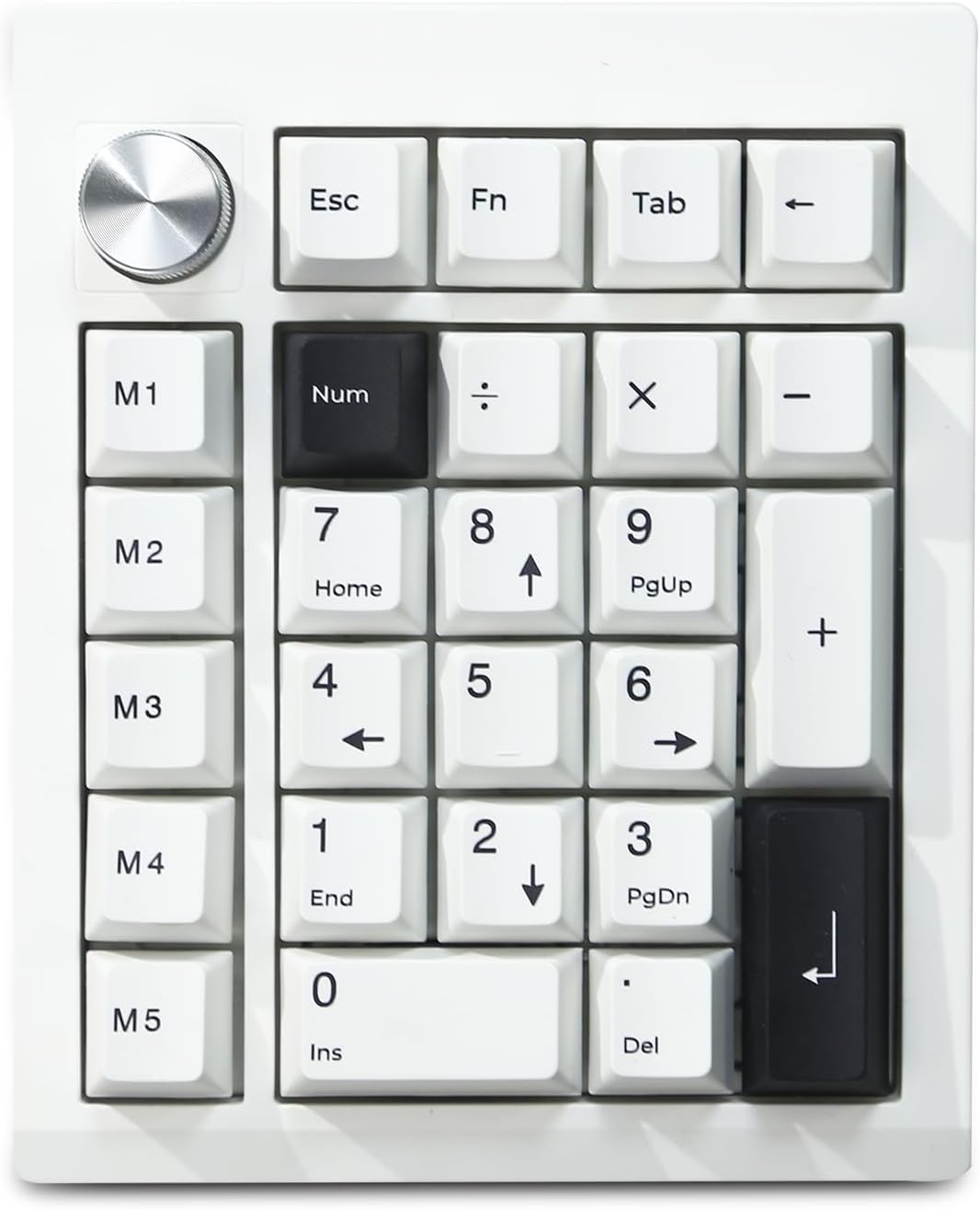GMK26  - Mechanical Numpad,Gasket via Macro Numeric Keypad Hot Swap Wireless 2.4G/Bt5.0/Wired USB-C RGB Backlit 26 Keys Mini Protable Number Keyboard Programmable for Win/Mac/Gaming (Black) - Serious Techies