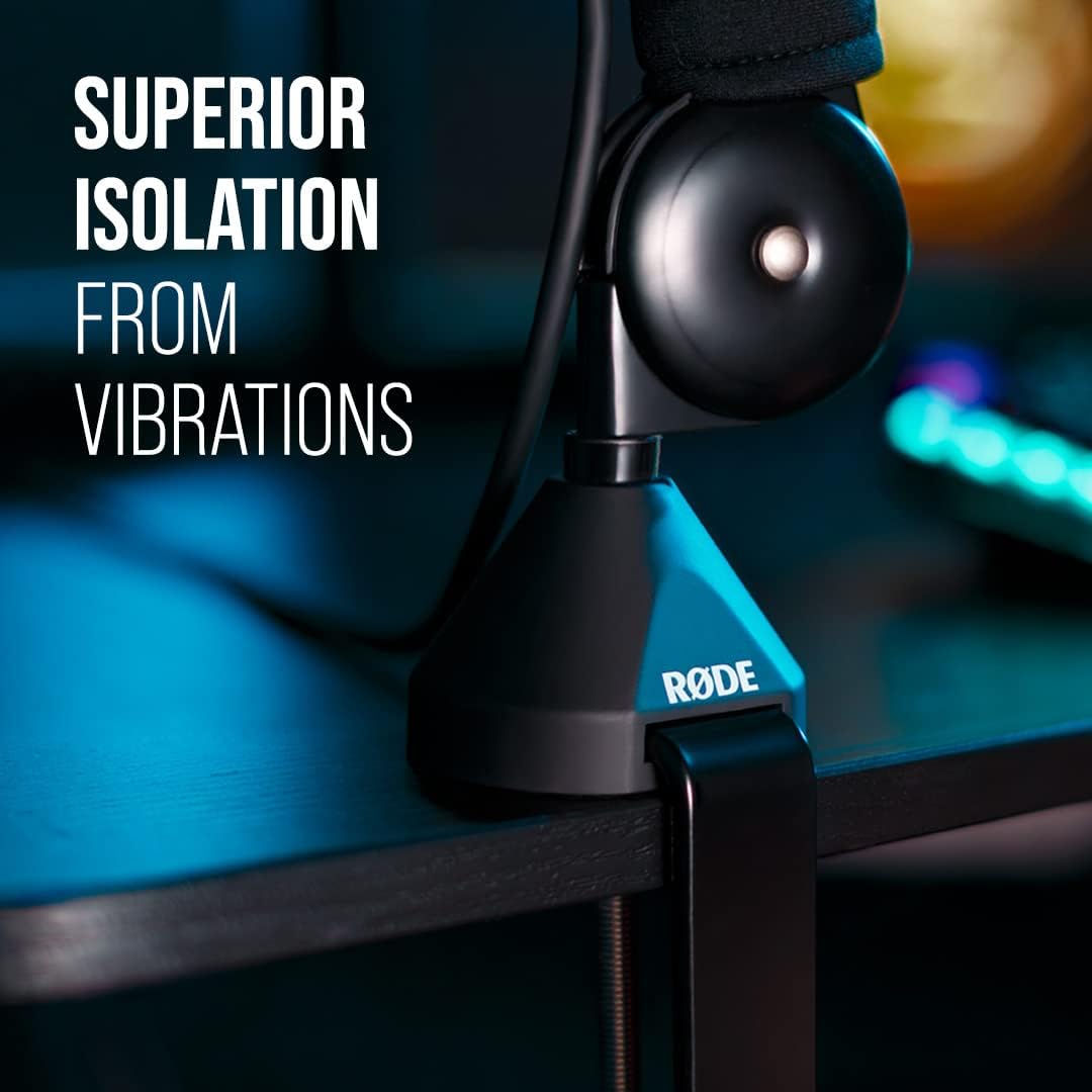 RØDE - PSA1+ Professional Studio Arm with Spring Damping and Cable Management, Black - Serious Techies