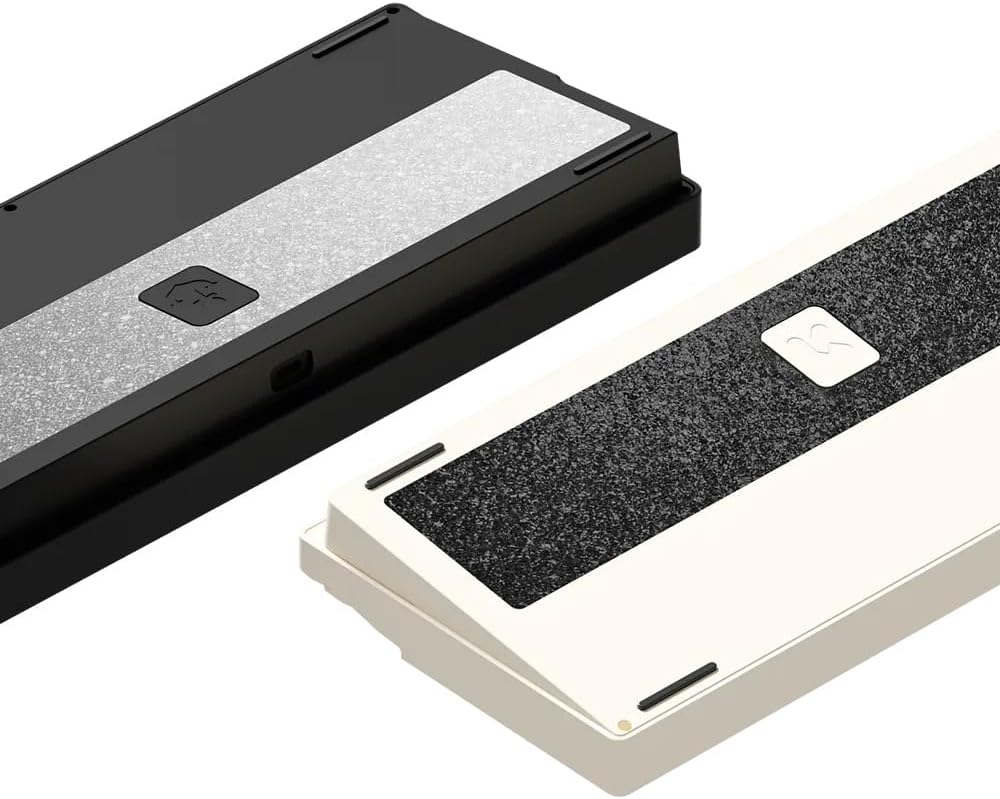Weikav - Glacier Stars75S, Wireless/Wired, Detachable USB-C, Hot Swappable, CNC Aluminum Case, RGB Lighting, Pre-Built Mechanical Keyboard (Black Anodizing, Aviator Cable) - Serious Techies