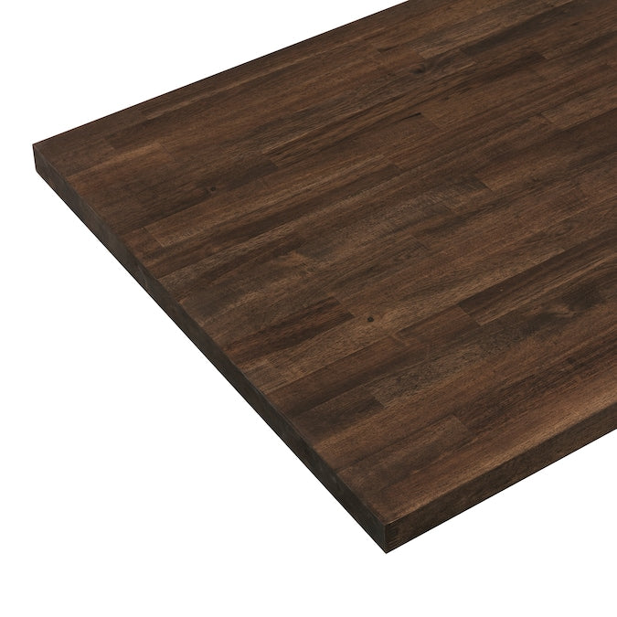 allen + roth - Unfinished 6-Ft X 39-In X 1.5-In Natural Chevron Acacia Wood Butcher Block Countertop - Serious Techies