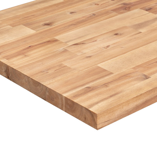 Sparrow Peak - Natural Grain 6-Ft X 39-In X 1.5-In Honey Stained Acacia Wood Butcher Block Countertop - Serious Techies