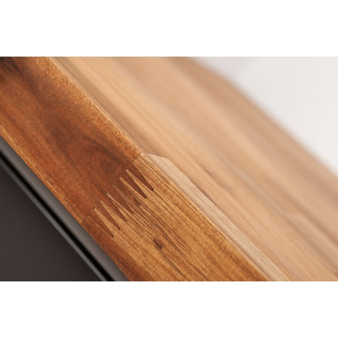 Sparrow Peak - Natural Grain 6-Ft X 39-In X 1.5-In Honey Stained Acacia Wood Butcher Block Countertop - Serious Techies
