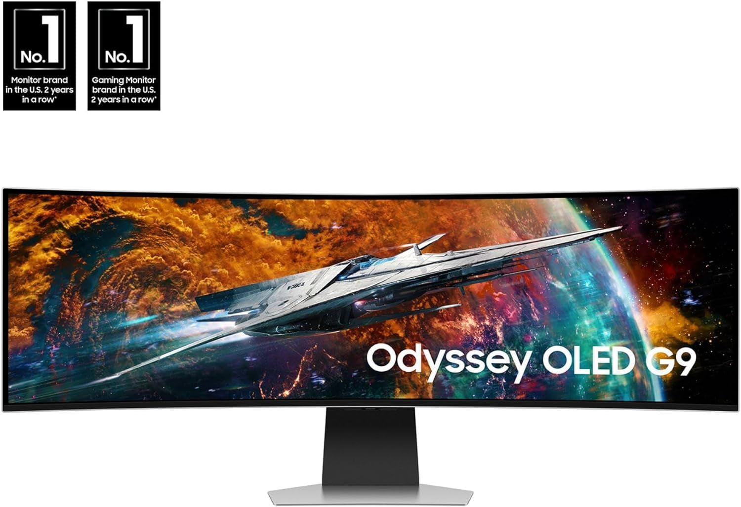 Samsung - 49" Odyssey OLED G9 (G95SC) Series Curved Smart Gaming Monitor W QD-OLED, 240Hz, 0.03Ms, AMD Freestyle Premium Pro, G-Sync Compatible, Dual QHD, Neo Quantum Processor Pro, LS49CG954SNXZA - Serious Techies