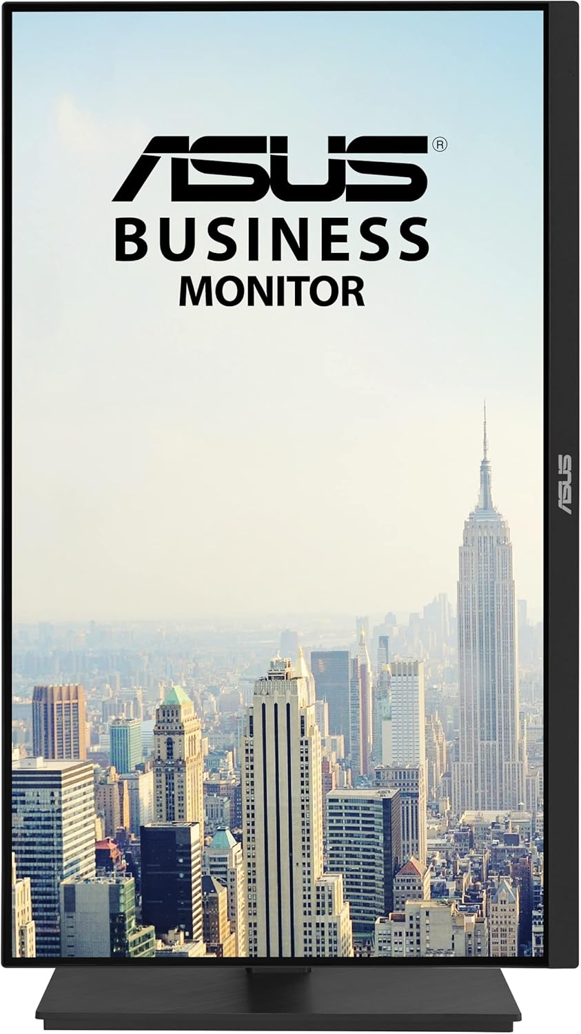 ASUS - 27” 1080P Docking Monitor (VA27ECPSN) – Full HD, IPS, 75Hz, Adaptive-Sync, Speakers, Eye Care, Low Blue Light, Flicker Free, RJ45, USB-C, Displayport, HDMI, Height Adjustment, VESA Wall Mountable - Serious Techies