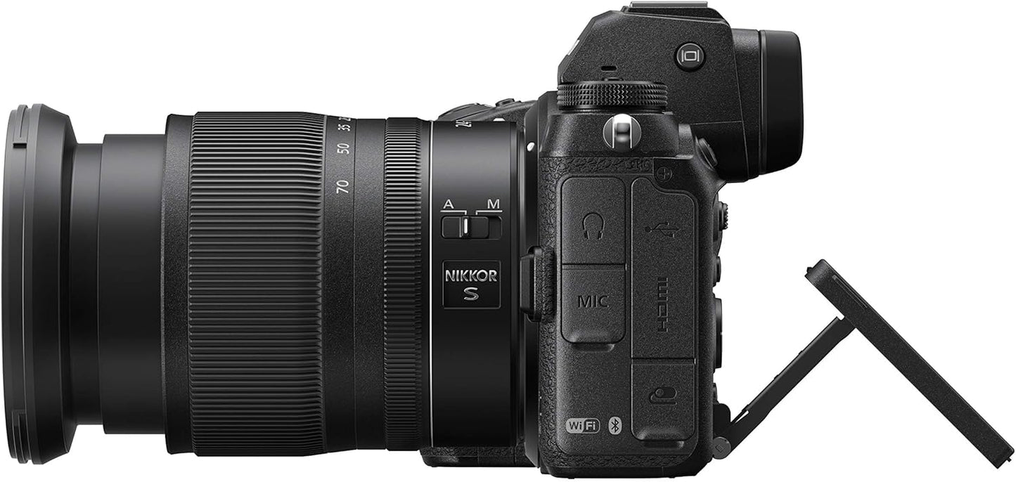 Nikon - Z 6II with Zoom Lens | Versatile Full-Frame Mirrorless Stills/Video Hybrid Camera with 24-70Mm F/4 Lens |  USA Model - Serious Techies