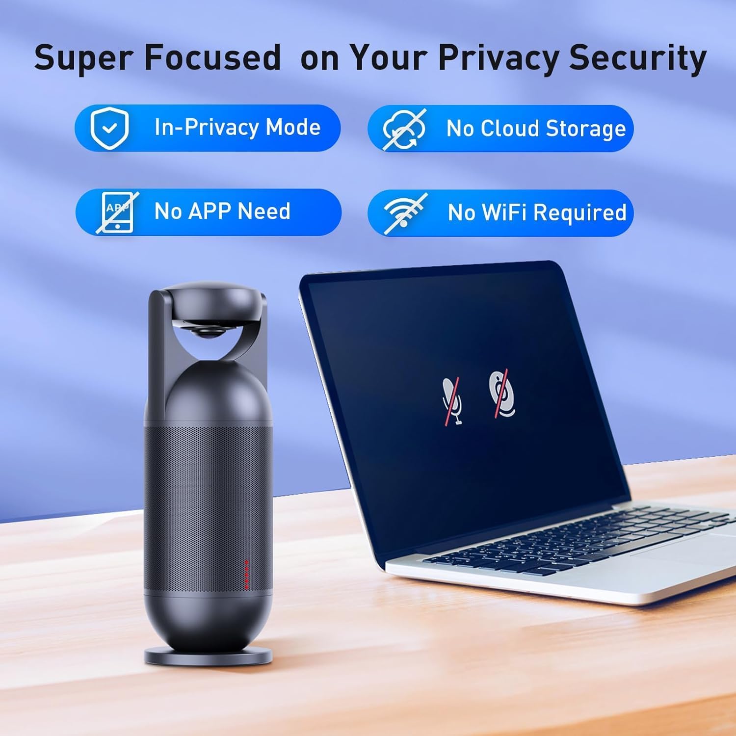 EMEET - Meeting Capsule (Gen 2), 360° 4K Capture, 1080P AI Video Conference Camera, AI Voice/Face/Figure Tracking, 8 Noise-Cancelling Mics, 10W Hi-Fi Speaker, Plug & Play, for up to 10 People - Serious Techies