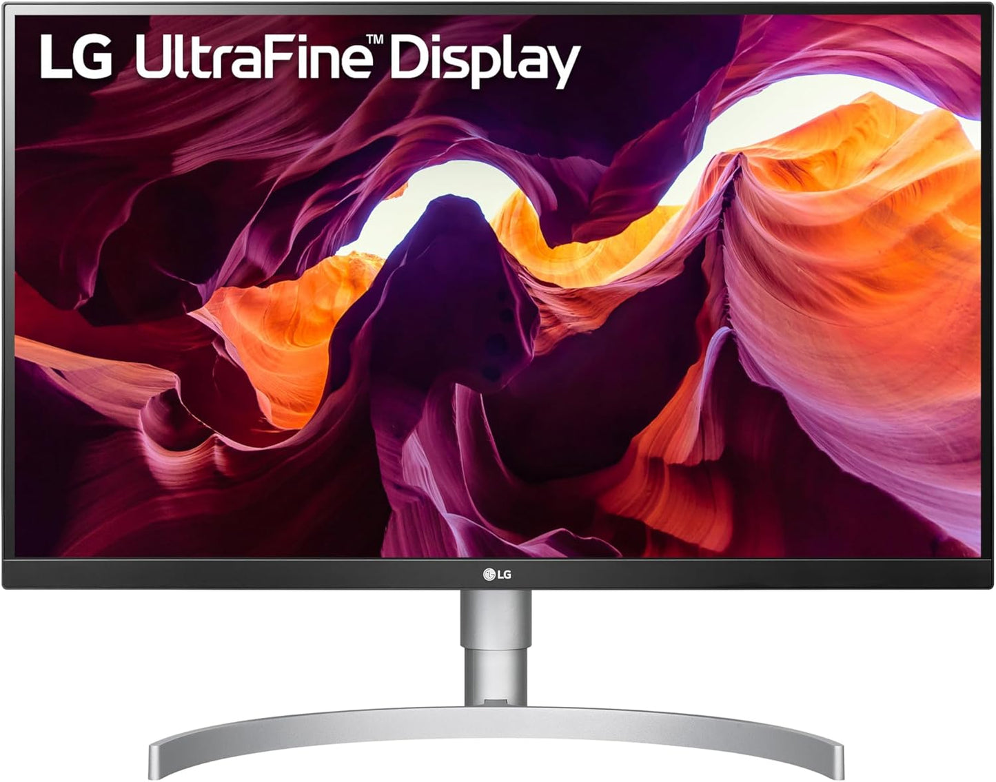 LG - 27UL850-W 27 Inch Ultrafine (3840 X 2160) IPS Display with VESA Displayhdr 400 and USB Type-C Connectivity, White & Silver - Serious Techies