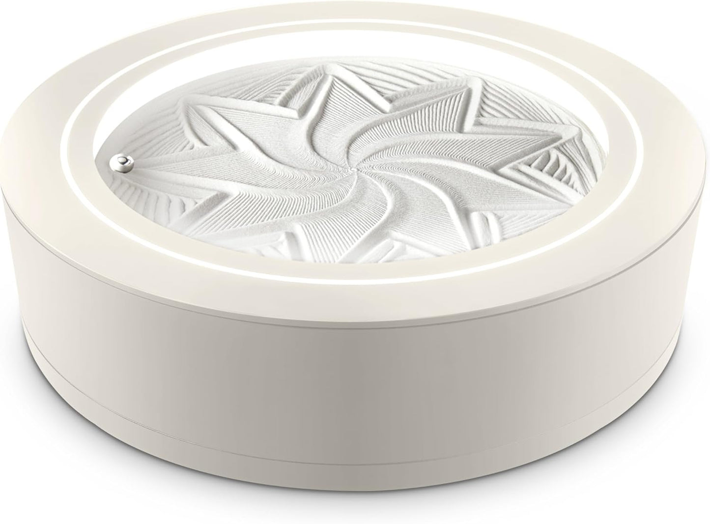 Homedics - 11” Drift Sandscape, Compact Size, Zen Garden, Meditation Accessories, Decorative Sandscape, Smart LED Lighting, Wi-Fi Enabled (Black) - Serious Techies