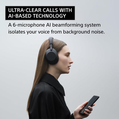 Sony - WH-1000XM6 the Best Noise Canceling Wireless Headphones, HD NC Processor QN3, 12 Microphones, Adaptive NC Optimizer, Mastered by Engineers, Studio-Quality, 30-Hour Battery, Platinum Silver - Serious Techies