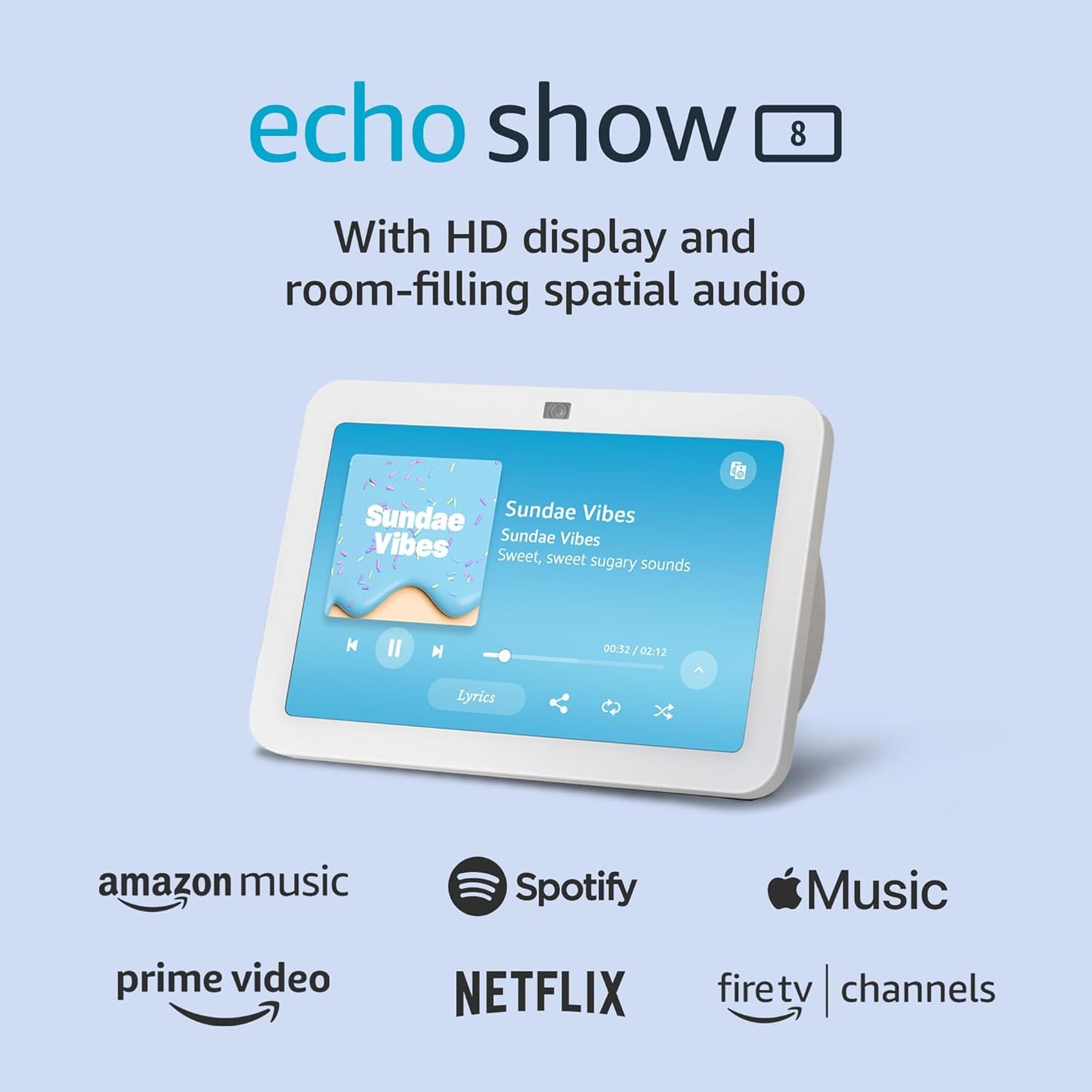 Amazon - Echo Show 8 (Newest Model), with Spatial Audio, Smart Home Hub, and Alexa, Charcoal - Serious Techies
