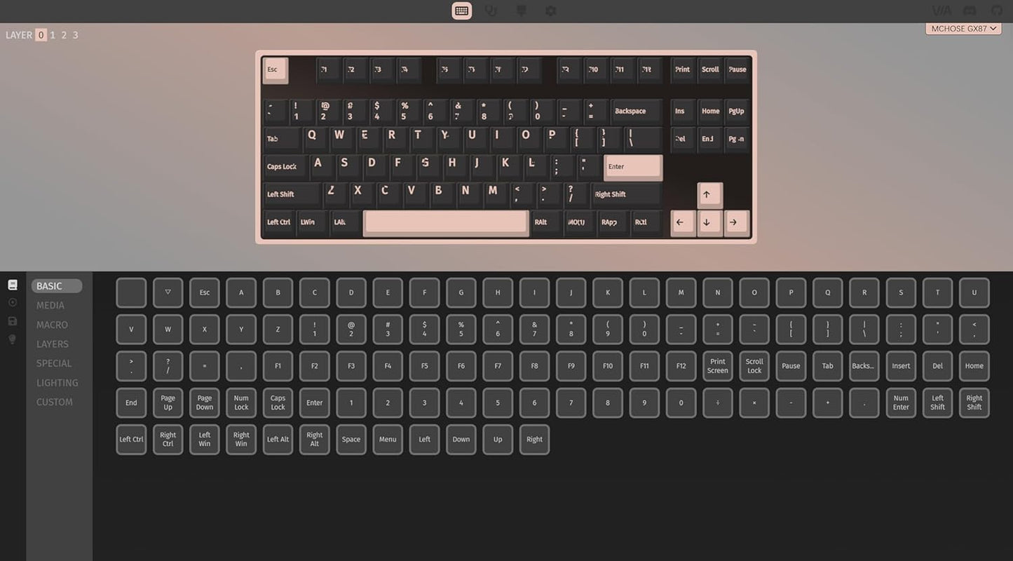 MCHOSE - GX87 Ultra Wireless Mechanical Keyboard TKL 80% Gaming Keyboard Creamy QMK/VIA CNC Aluminum Usb-C/Bt5.0/2.4Ghz 8000Mah Battery Custom Hot Swappable RGB Backlit for Windows/Mac/Pc White - Serious Techies