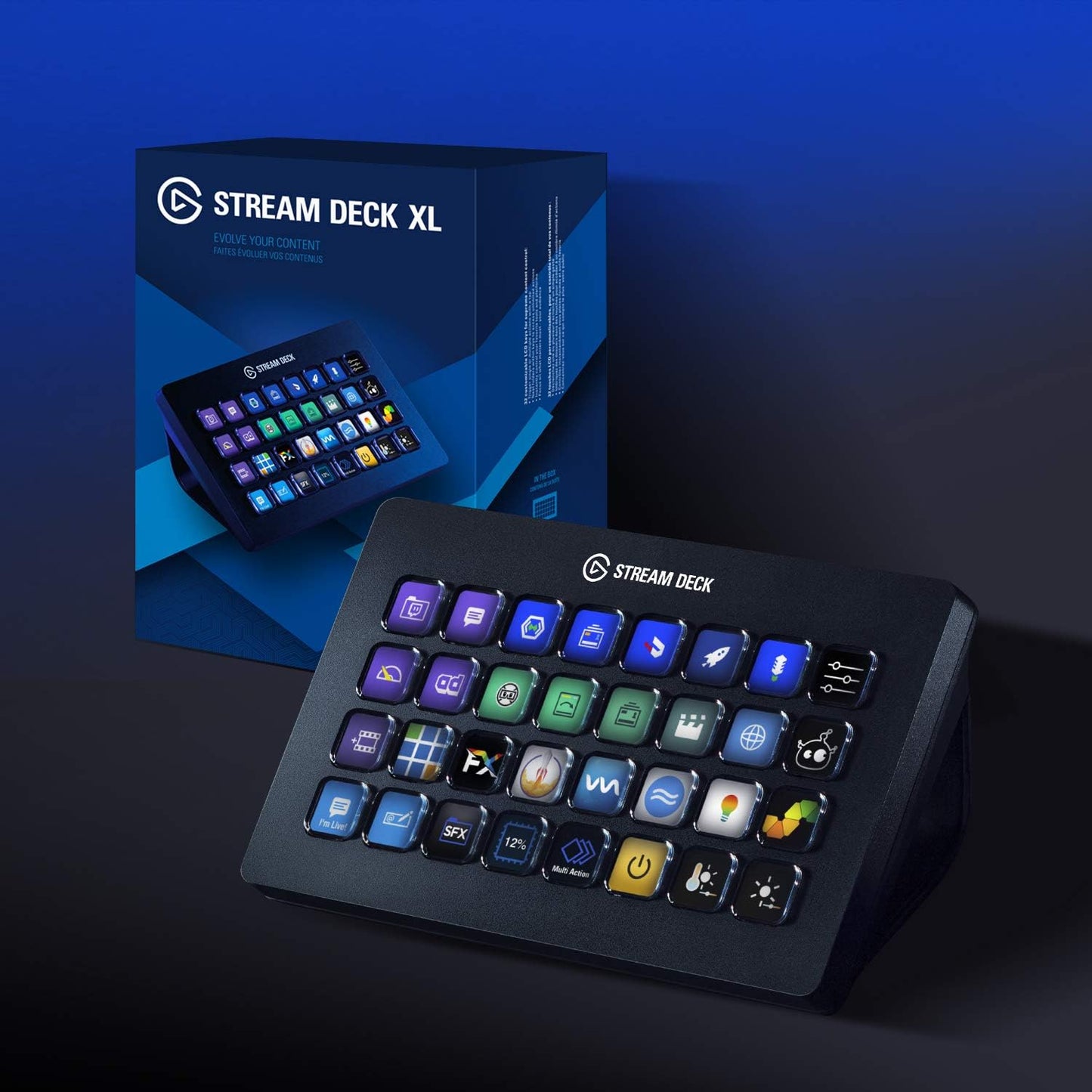 Elgato - Stream Deck XL – Advanced Studio Controller, 32 Macro Keys, Trigger Actions in Apps and Software like OBS, Twitch, ​Youtube and More, Works with Mac and PC - Serious Techies