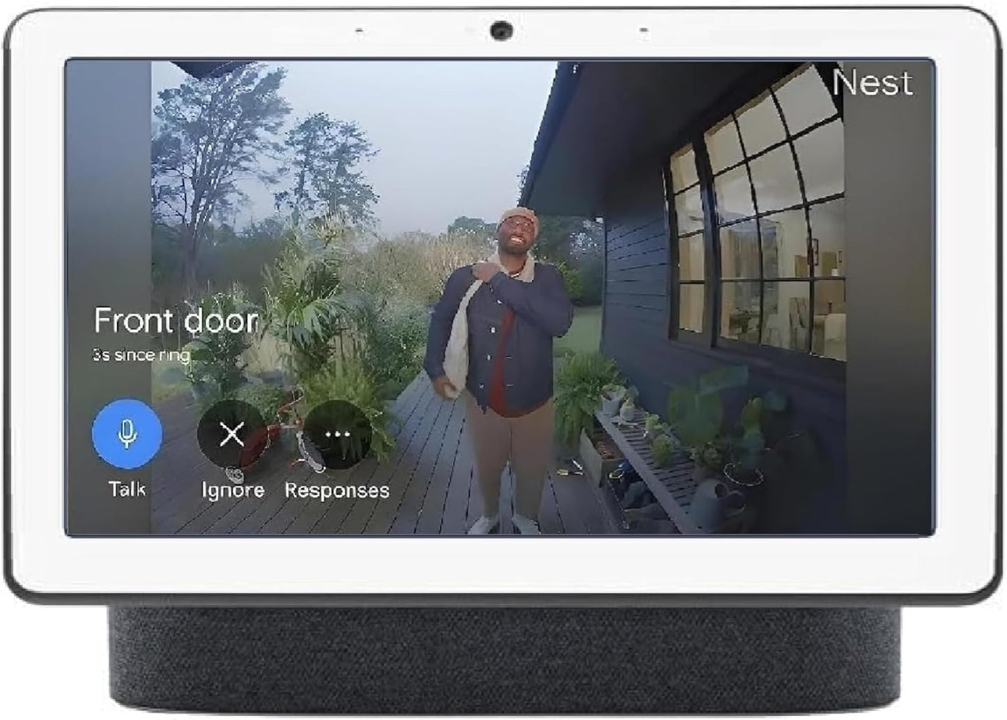 Google - Nest Hub Max, Multi Language Nest Hub 10-Inch with English Compatibility, H2A GA00639-JP (Charcoal) - Serious Techies