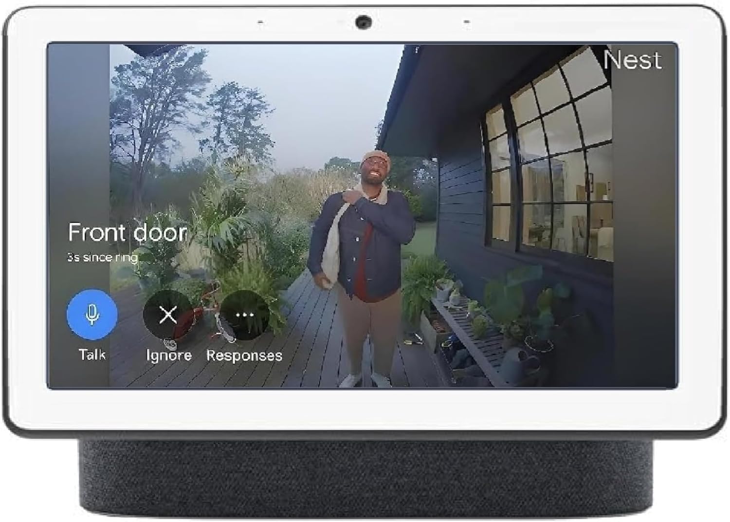 Google - Nest Hub Max, Multi Language Nest Hub 10-Inch with English Compatibility, H2A GA00639-JP (Charcoal) - Serious Techies