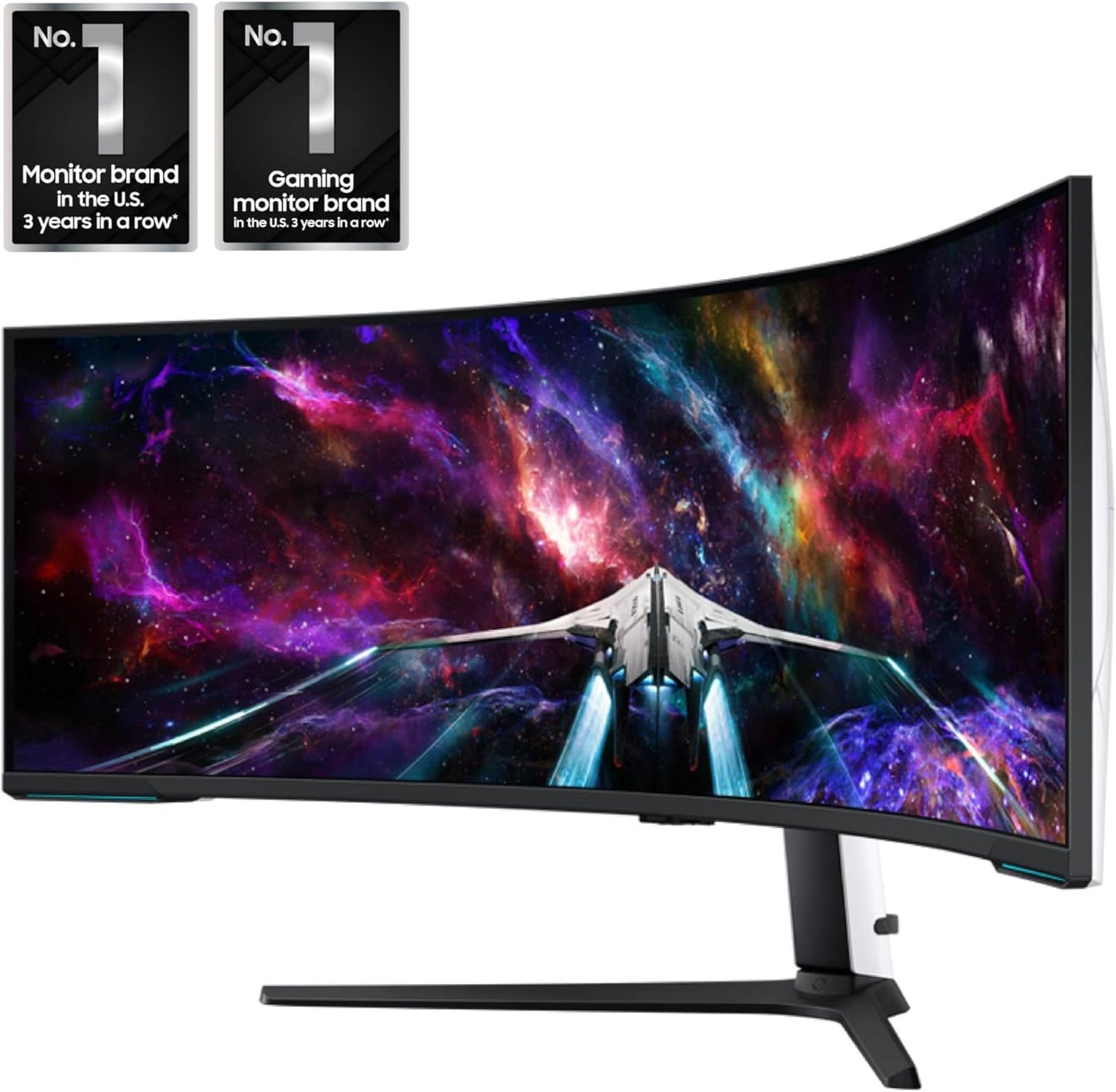 Samsung - 57" Odyssey Neo G9 (G95NC) Series Dual 4K UHD 1000R Curved Gaming Monitor, 240Hz, 1Ms with Displayport 2.1, Quantum Mini-Led, Displayhdr 1000, AMD Freesync Premium Pro, LS57CG952NNXZA - Serious Techies