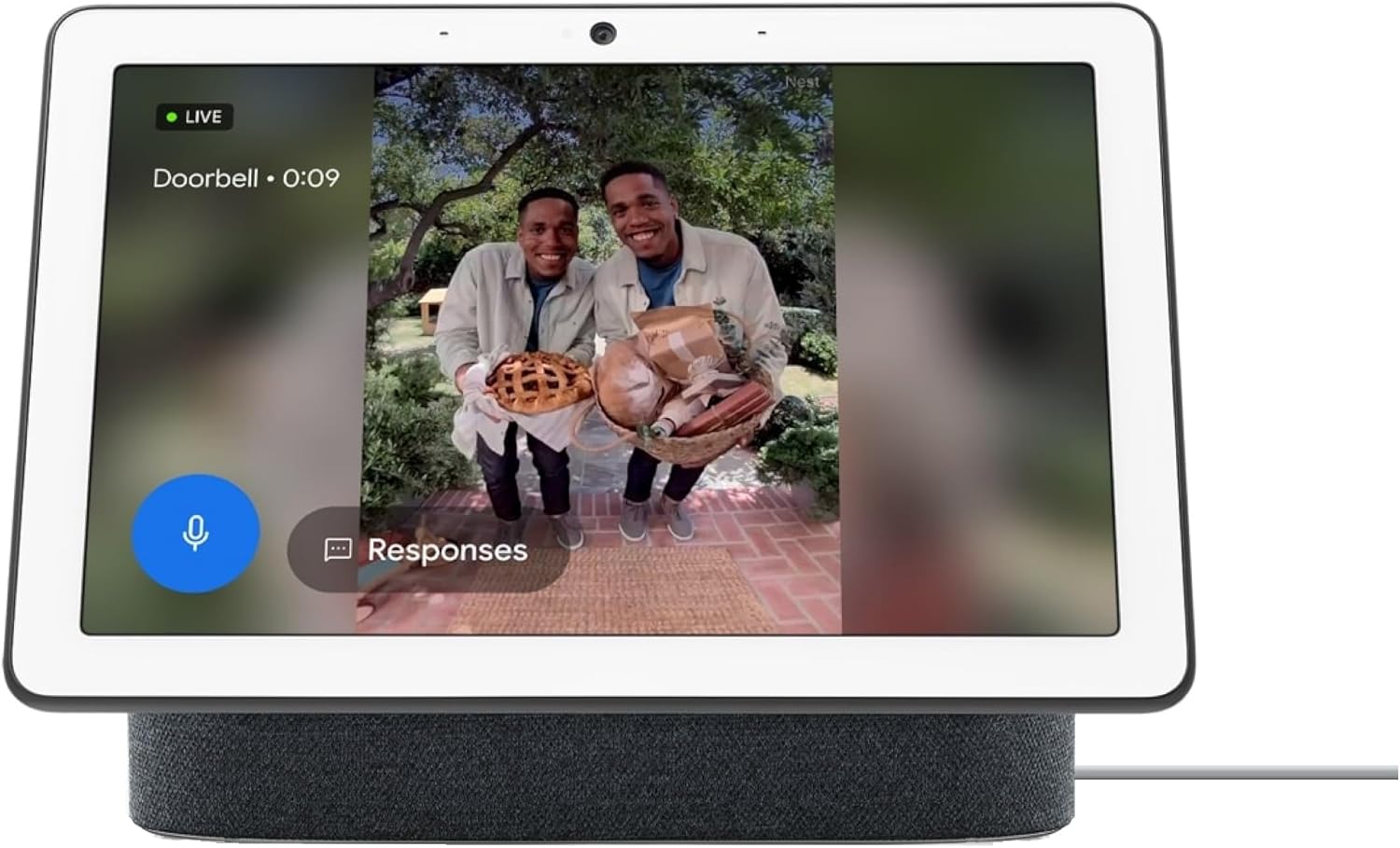 Google - Nest Hub Max, Multi Language Nest Hub 10-Inch with English Compatibility, H2A GA00639-JP (Charcoal) - Serious Techies