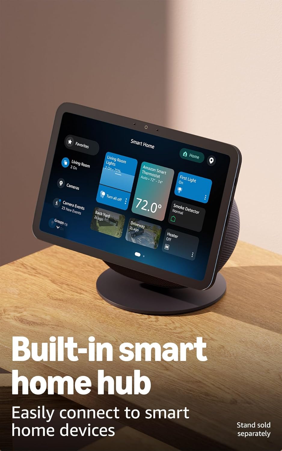 Amazon - Echo Show 8 (Newest Model), Vibrant HD 8.7" Display with Spatial Audio, with Alexa+ Early Access, Graphite - Serious Techies