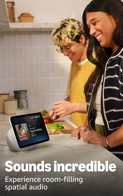 Amazon - Echo Show 8 (Newest Model), Vibrant HD 8.7" Display with Spatial Audio, with Alexa+ Early Access, Graphite - Serious Techies
