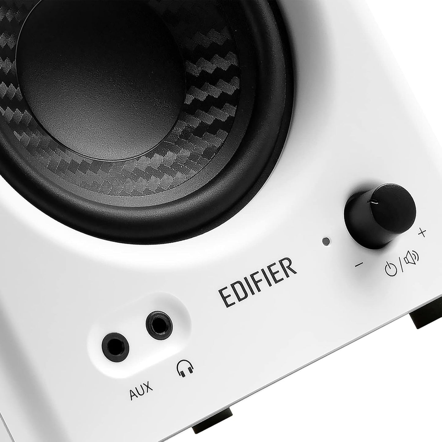 Edifier - MR4 Powered Studio Monitor Speakers, 4" Active Near-Field Monitor Speaker - White (Pair) - Serious Techies