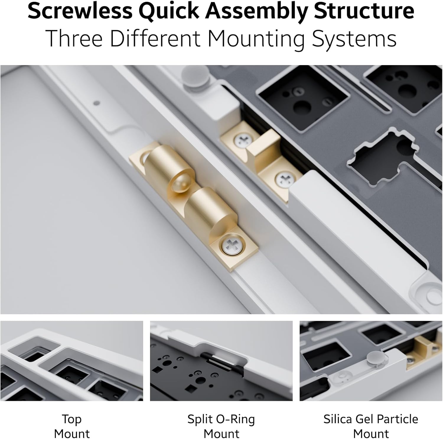 Chilkey - ND75 Aluminum 75% Wireless Mechanical Gaming Keyboard with LCD Screen, Quick Assembly, BT/2.4G/USB-C, Hot Swappable Per-Key RGB Custom Keyboard for Windows, Macos - Serious Techies