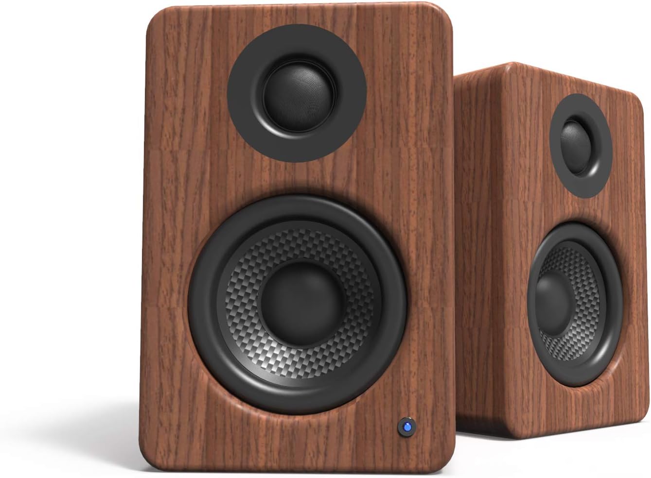 Kanto - YU2MW PC Gaming Desktop Speakers | 3" Composite Drivers | 3/4" Silk Dome Tweeter | Class D Amplifier | 100 Watts | Built-In USB DAC | Subwoofer Output | Pair | Matte White - Serious Techies