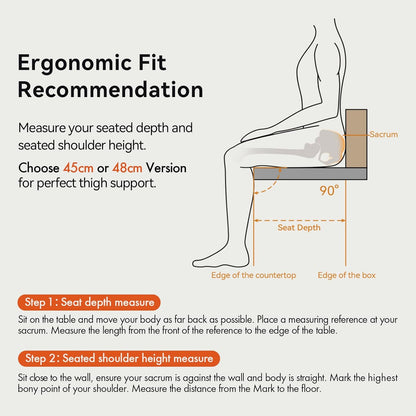 LiberNovo - Dynamic Ergonomic Office Chair - Comfy Adjustable Desk Chair with Adaptive Lumbar Support, 160° Recline & Built-In Spine Stretch for Back Comfort, Home Office Long Hours Use, Black+45Cm - Serious Techies