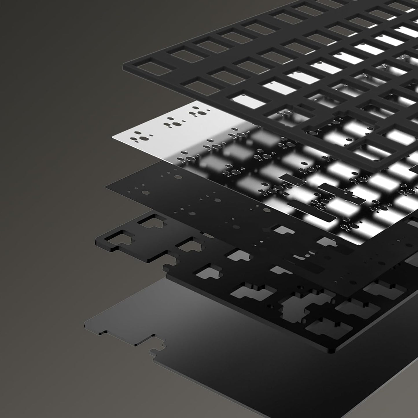 WOBKEY - Crush 80 Reboot CNC Aluminum 5-Second Quick-Release Triple-Mode Connectivity Mechanical Keyboard with Superior Acoustics (Lite Black) - Serious Techies