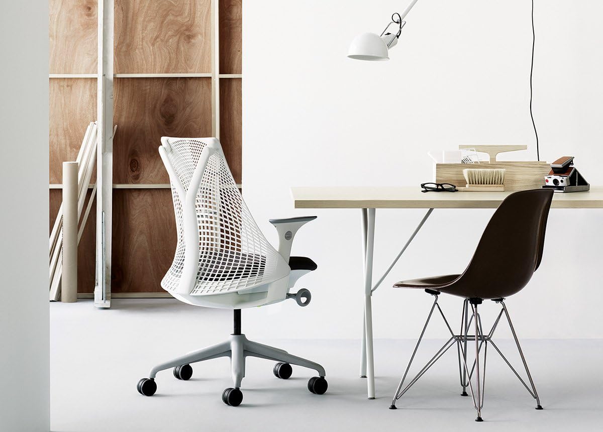 Herman Miller - Sayl Chair, Crepe Licorice - Serious Techies