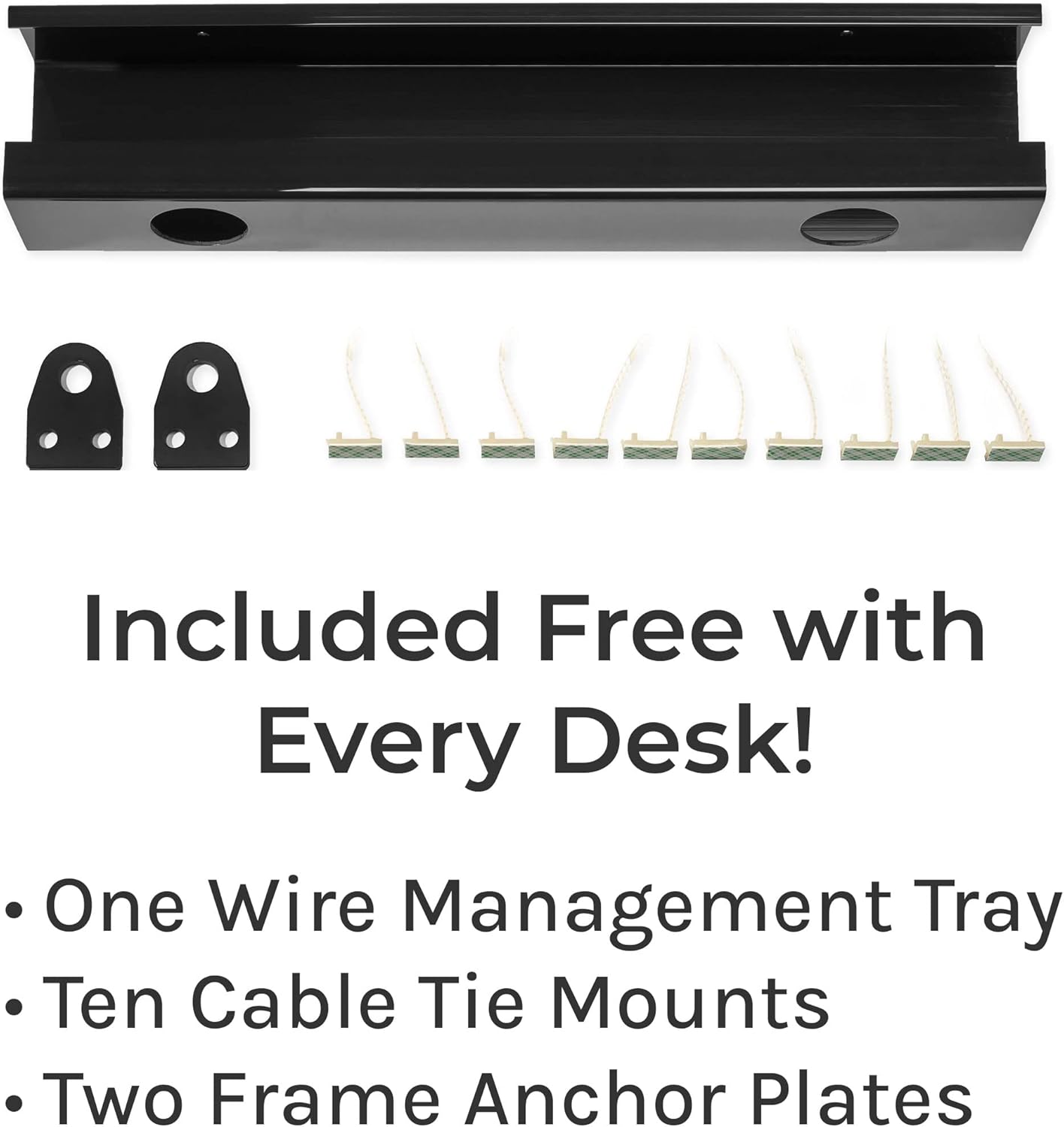 Uplift - Desk Bamboo (60 X 30 Inch) Standing Desk 2-Leg V2 Adjustable Stand up C-Frame (Black), Advanced Keypad, Wire Grommets, Wire Tray, Rocker Board - Serious Techies