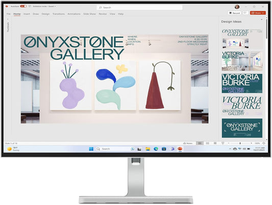 Lenovo - L27H-4A Monitor, 27" QHD IPS Panel Display, 100Hz, HDR10, USB-C- Waves Maxxaudio®, 1Ms MPRT, Cloud Grey Nearedgeless Design - Serious Techies