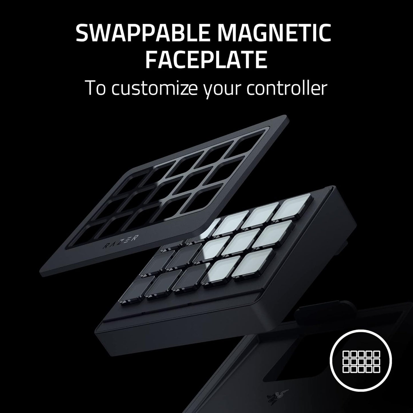 Razer - Stream Controller X: All-In-One Keypad for Streaming - 15 Switchblade Buttons - Multi-Link Macros - Swappable Magnetic Faceplate - Designed for PC & Mac Compatibility - Serious Techies