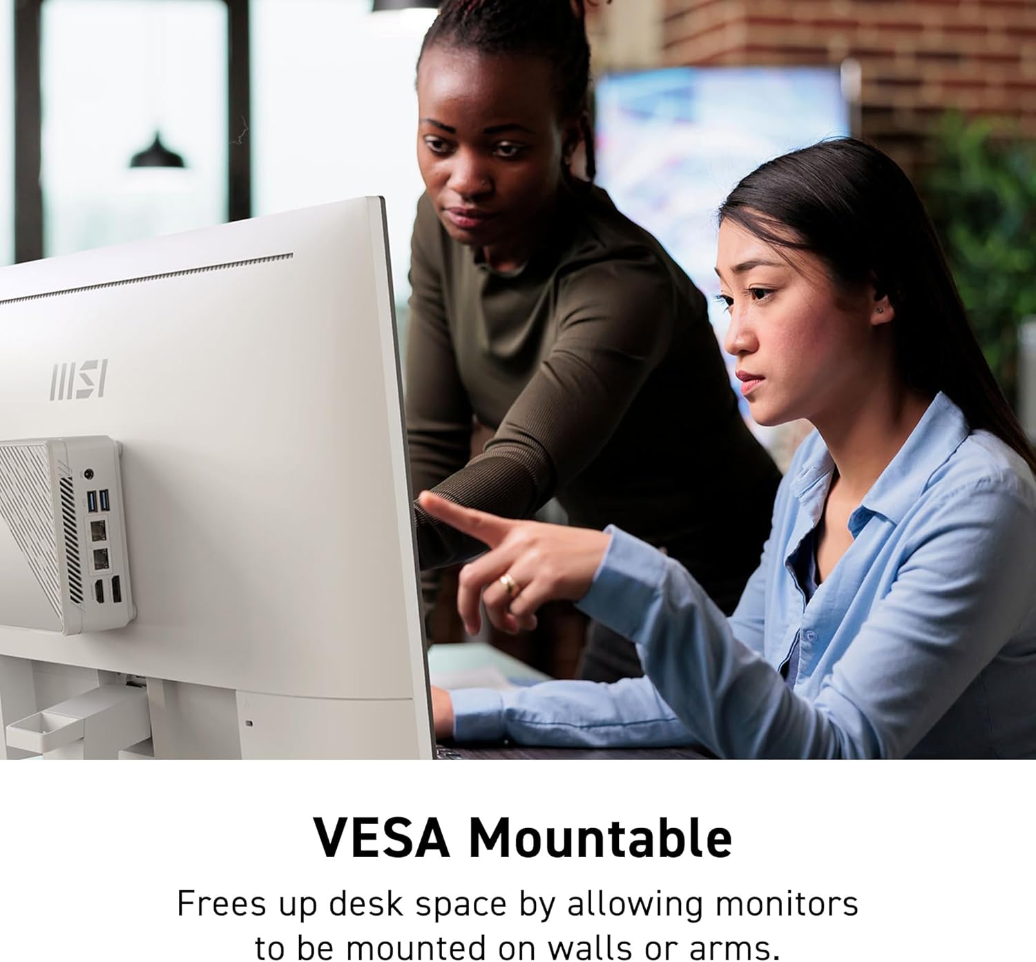 MSI - PRO MP273QW E2 AMZ 27-Inch IPS 2560 X 1440 (QHD) Computer Monitor, 100Hz, Adaptive-Sync, HDMI, VESA Mountable, Tilt, Speaker, 1Ms, White - Serious Techies