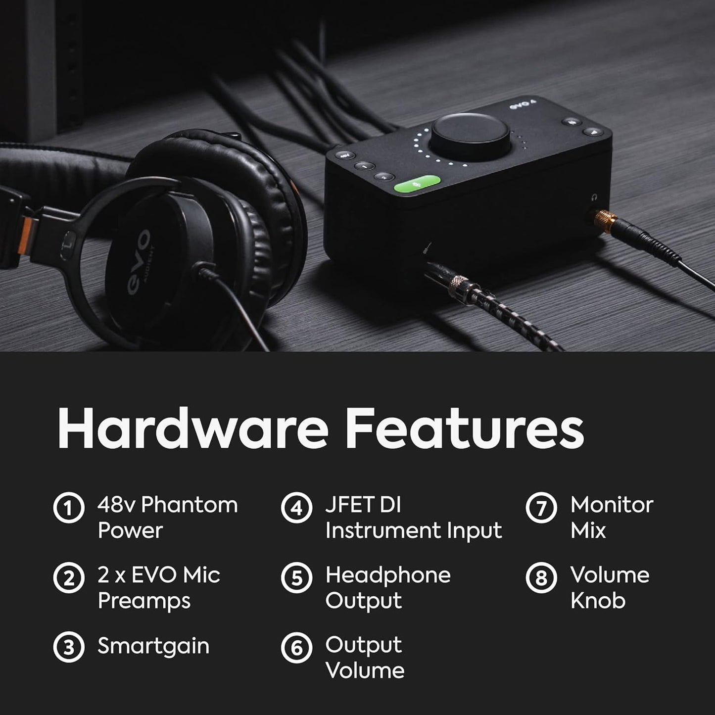 Audient - EVO 4 USB Audio Interface - Serious Techies