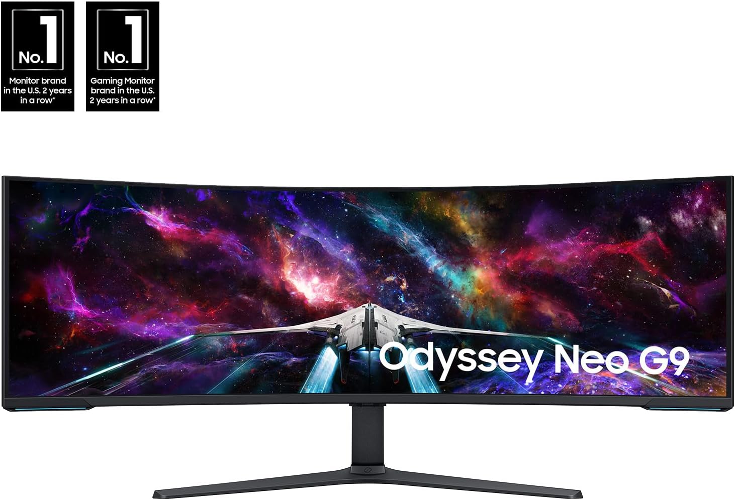 Samsung - 57" Odyssey Neo G9 (G95NC) Series Dual 4K UHD 1000R Curved Gaming Monitor, 240Hz, 1Ms with Displayport 2.1, Quantum Mini-Led, Displayhdr 1000, AMD Freesync Premium Pro, LS57CG952NNXZA - Serious Techies