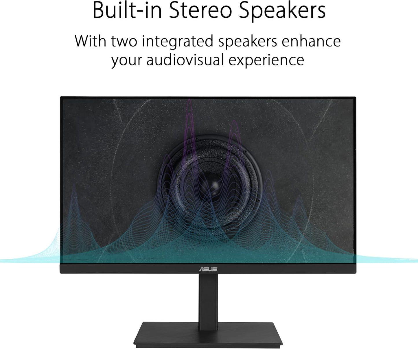 ASUS - 27” 1080P Docking Monitor (VA27ECPSN) – Full HD, IPS, 75Hz, Adaptive-Sync, Speakers, Eye Care, Low Blue Light, Flicker Free, RJ45, USB-C, Displayport, HDMI, Height Adjustment, VESA Wall Mountable - Serious Techies