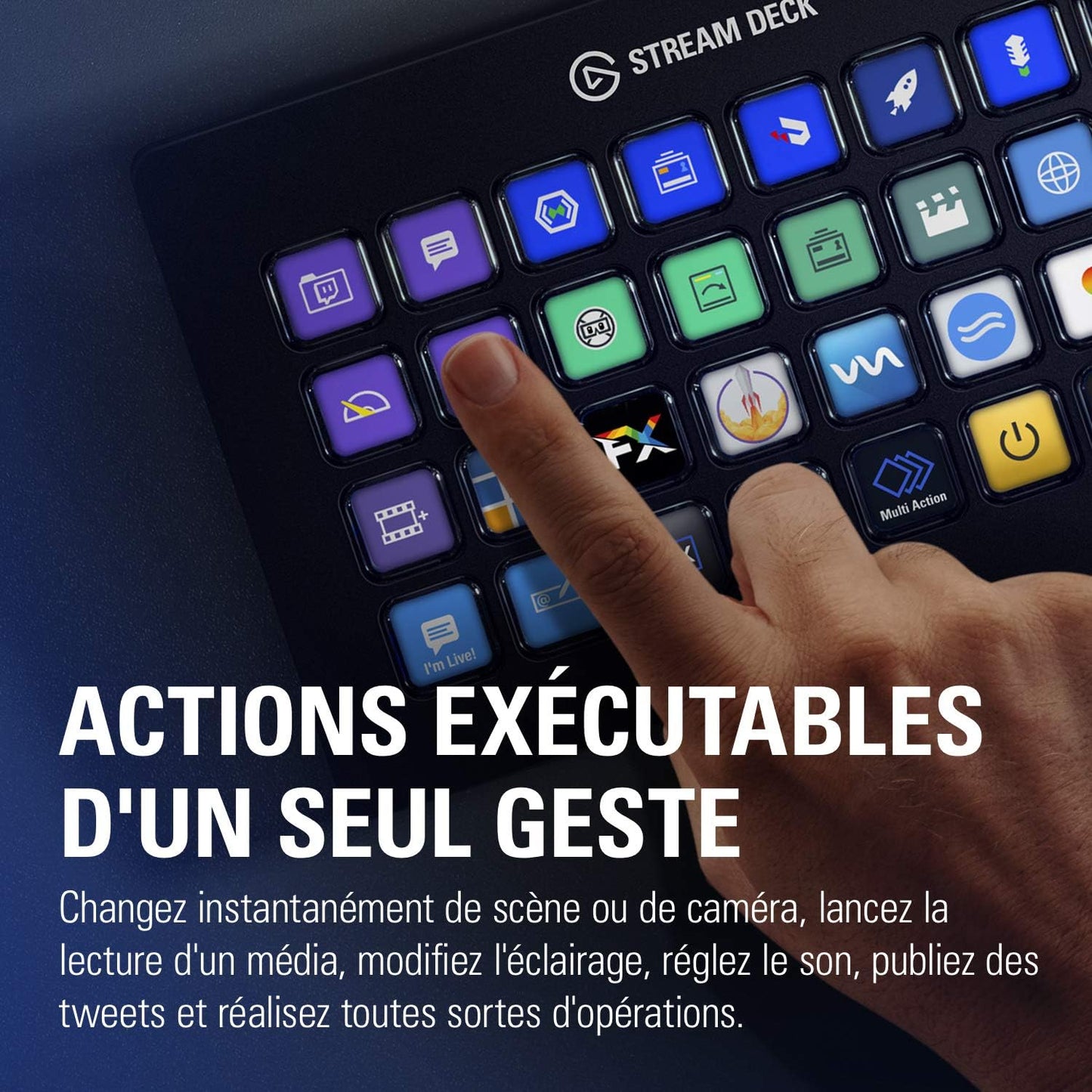 Elgato - Stream Deck XL – Advanced Studio Controller, 32 Macro Keys, Trigger Actions in Apps and Software like OBS, Twitch, ​Youtube and More, Works with Mac and PC - Serious Techies