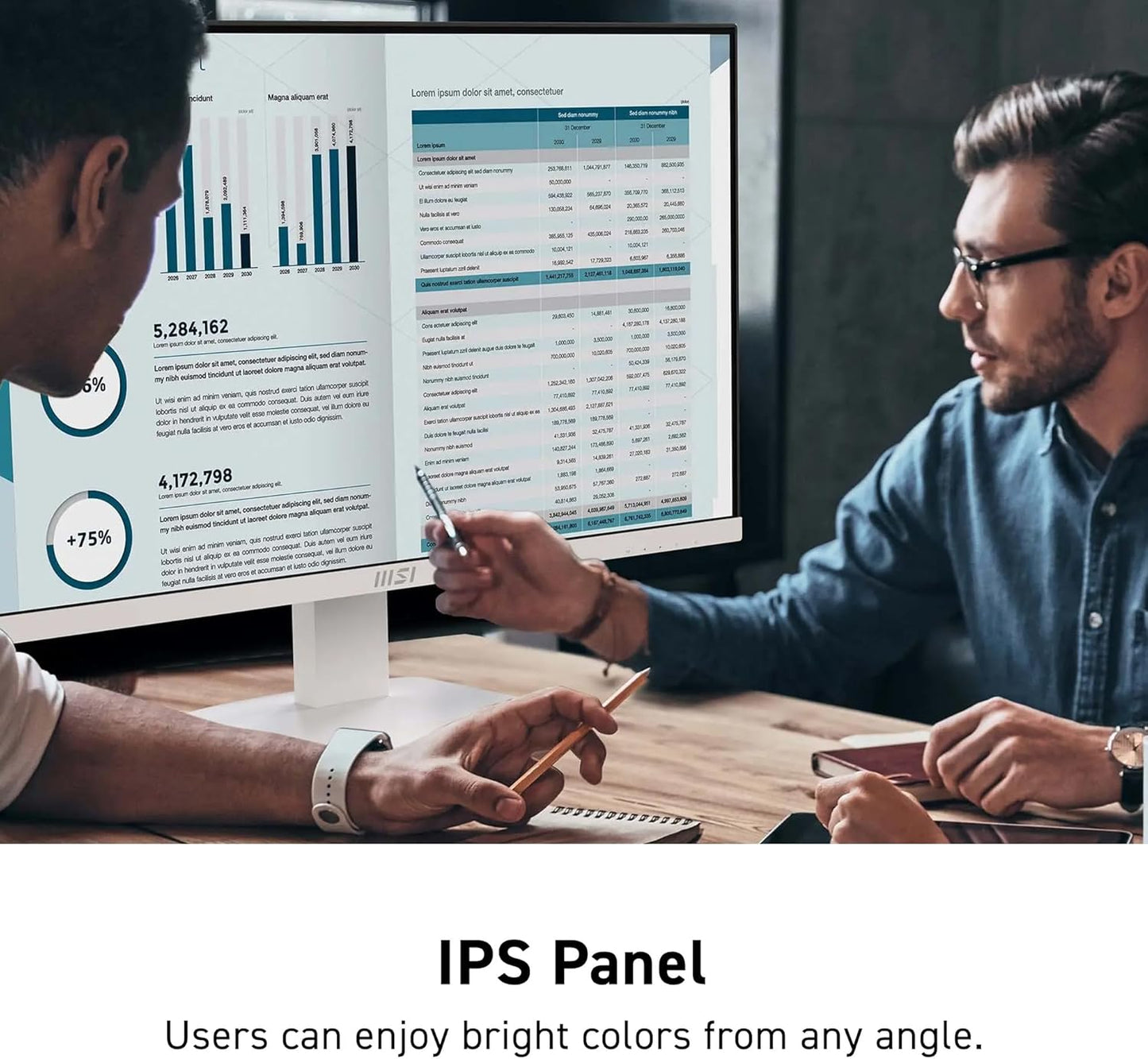 MSI - PRO MP273QW E2 AMZ 27-Inch IPS 2560 X 1440 (QHD) Computer Monitor, 100Hz, Adaptive-Sync, HDMI, VESA Mountable, Tilt, Speaker, 1Ms, White - Serious Techies