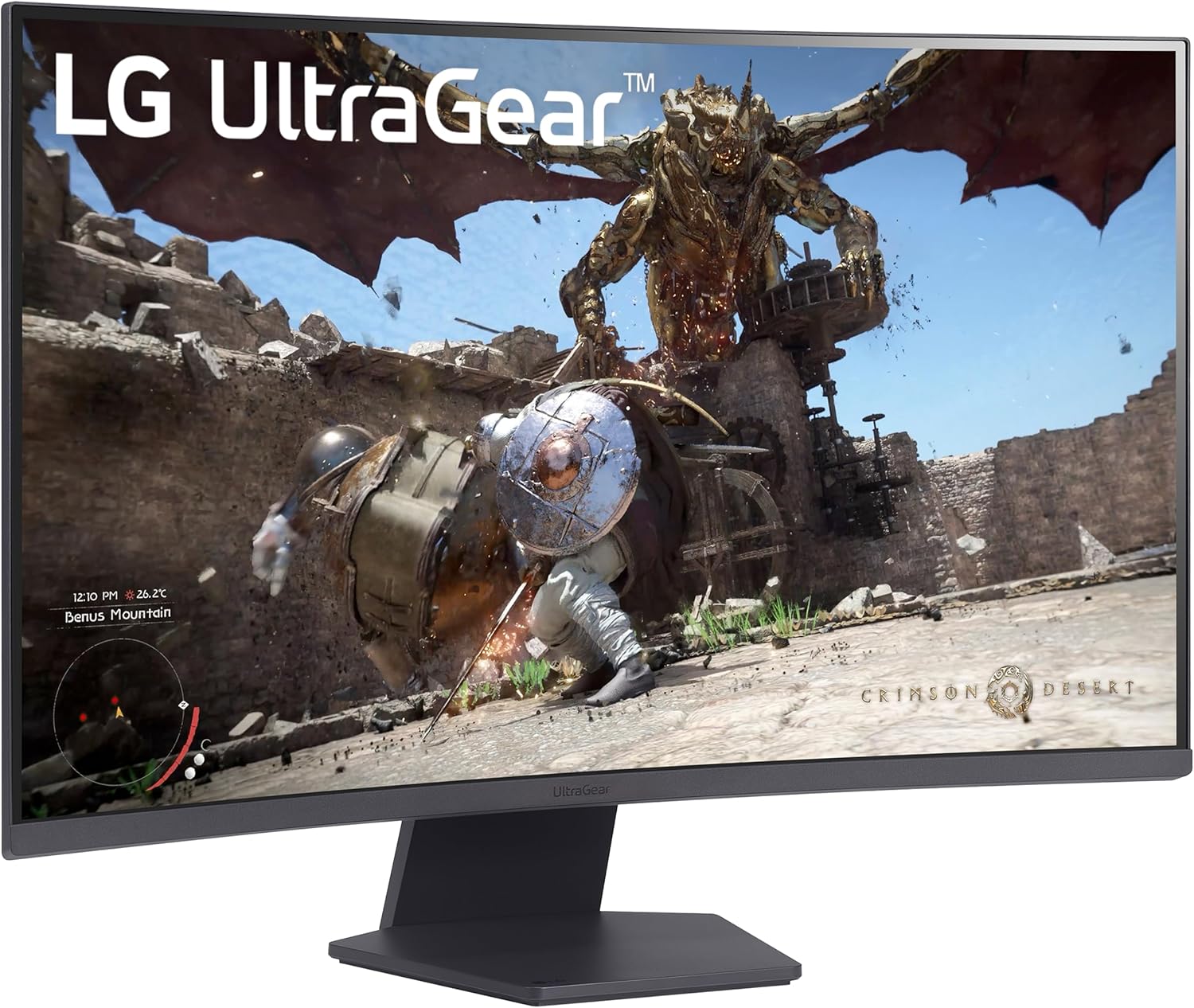 LG - 32GS60QC-B Ultragear 32-Inch Curved Gaming Monitor QHD (2560X1440) 180Hz 1Ms 1000R AMD Freesync HDR10 Hdmix2 Displayport Black - Serious Techies