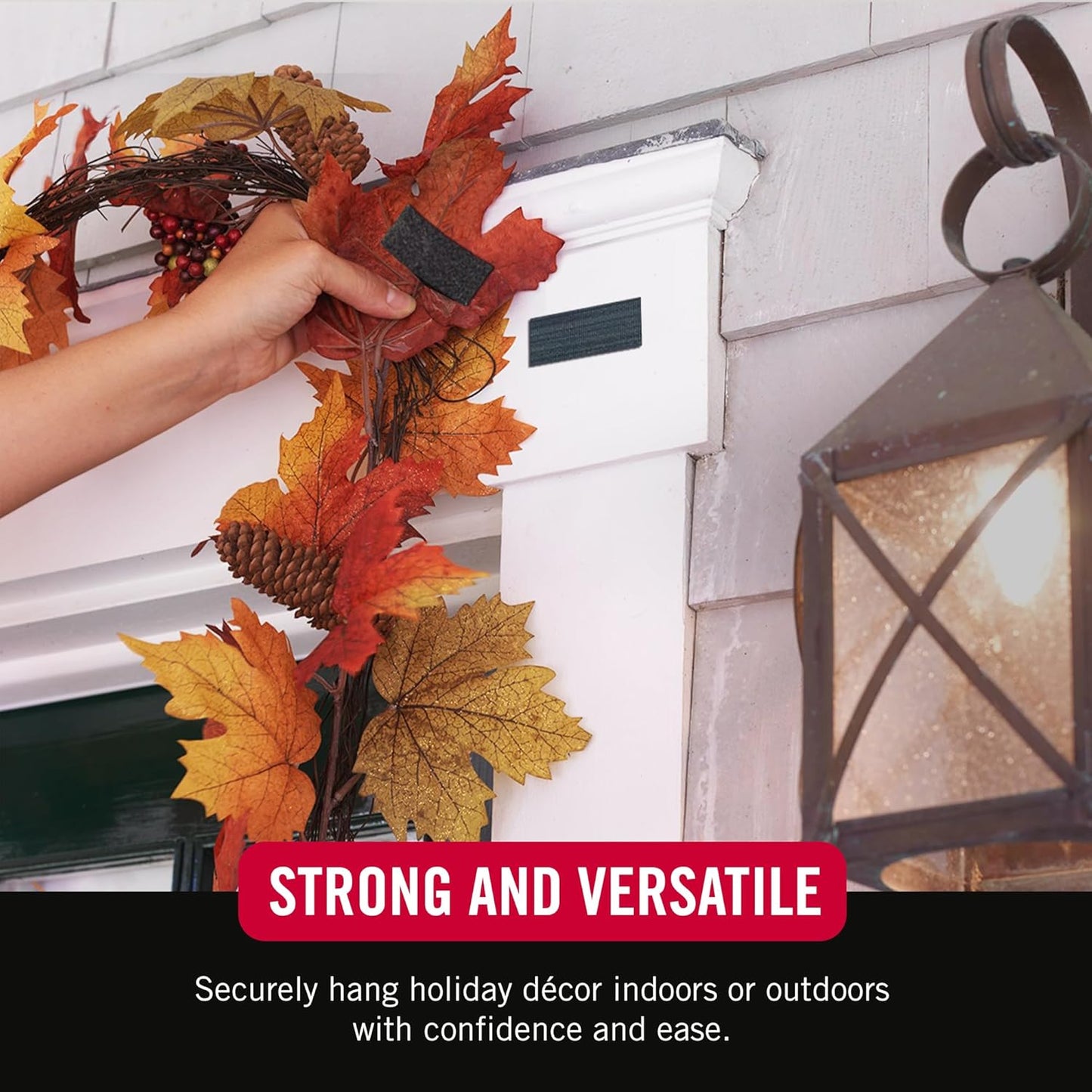 VELCRO - Heavy Duty Tape with Adhesive | 15 Ft X 2 in | Holds 10 Lbs, Black | Industrial Strength Roll, Cut Strips to Length | Strong Hold for Indoor or Outdoor Use, 15Ft X 2In - Serious Techies