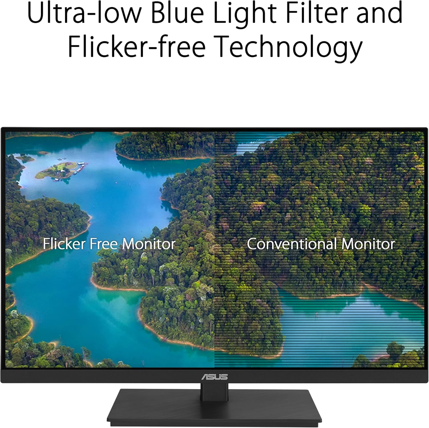 ASUS - 27” 1080P Docking Monitor (VA27ECPSN) – Full HD, IPS, 75Hz, Adaptive-Sync, Speakers, Eye Care, Low Blue Light, Flicker Free, RJ45, USB-C, Displayport, HDMI, Height Adjustment, VESA Wall Mountable - Serious Techies