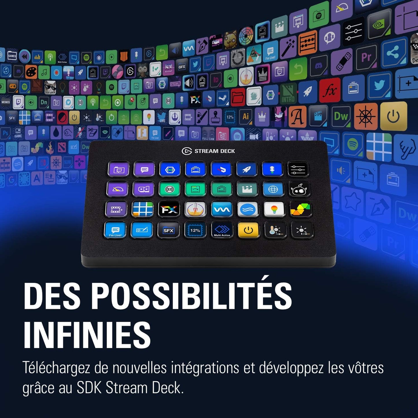 Elgato - Stream Deck XL – Advanced Studio Controller, 32 Macro Keys, Trigger Actions in Apps and Software like OBS, Twitch, ​Youtube and More, Works with Mac and PC - Serious Techies