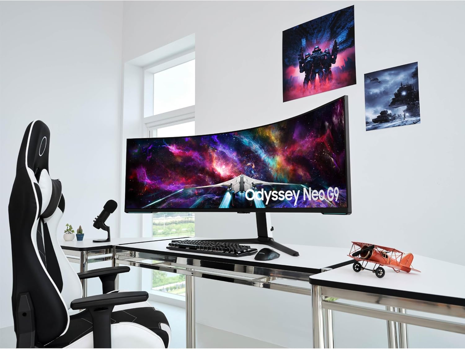 Samsung - 57" Odyssey Neo G9 (G95NC) Series Dual 4K UHD 1000R Curved Gaming Monitor, 240Hz, 1Ms with Displayport 2.1, Quantum Mini-Led, Displayhdr 1000, AMD Freesync Premium Pro, LS57CG952NNXZA - Serious Techies
