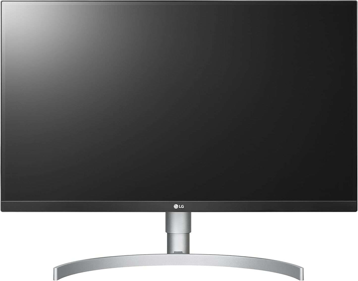 LG - 27UL850-W 27 Inch Ultrafine (3840 X 2160) IPS Display with VESA Displayhdr 400 and USB Type-C Connectivity, White & Silver - Serious Techies