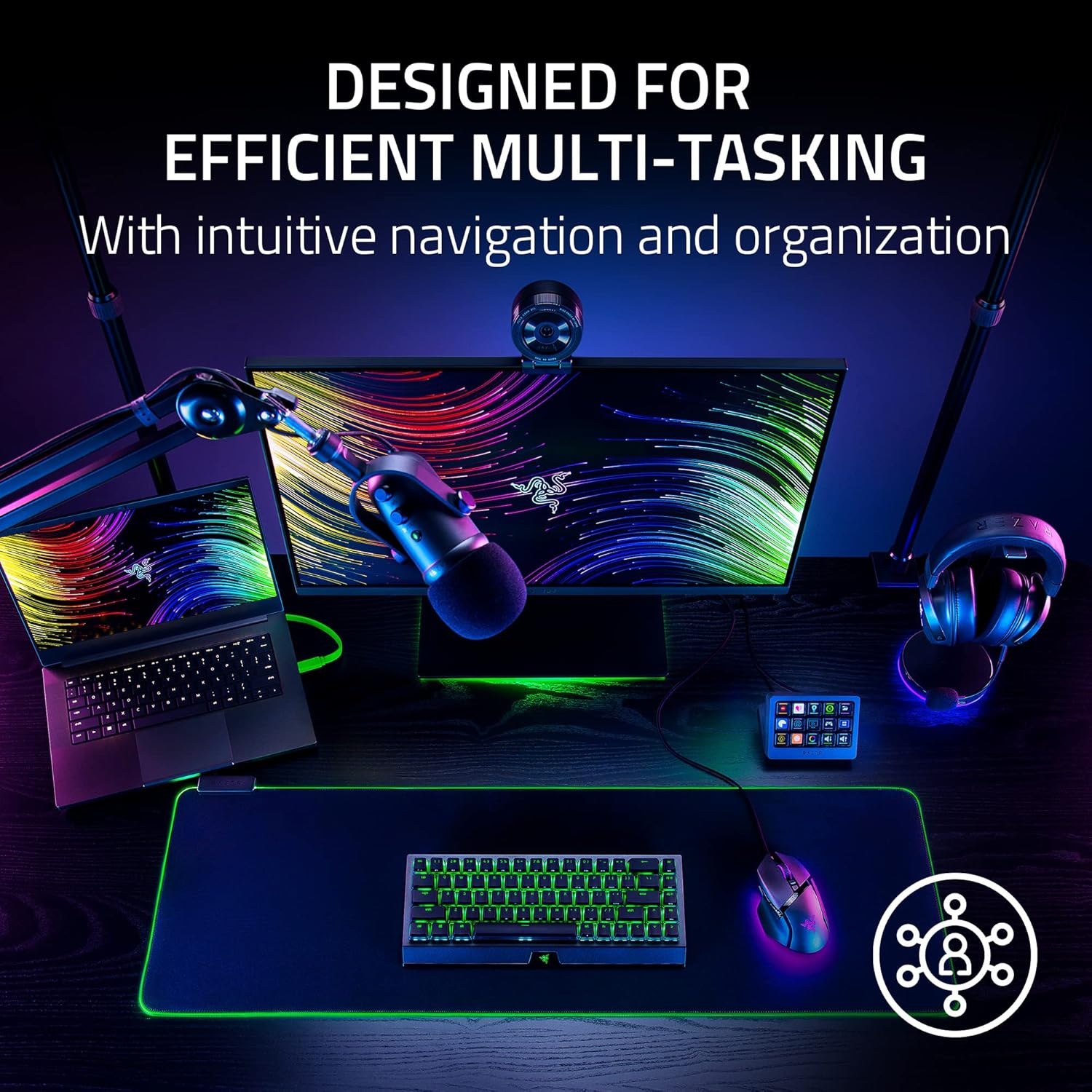 Razer - Stream Controller X: All-In-One Keypad for Streaming - 15 Switchblade Buttons - Multi-Link Macros - Swappable Magnetic Faceplate - Designed for PC & Mac Compatibility - Serious Techies