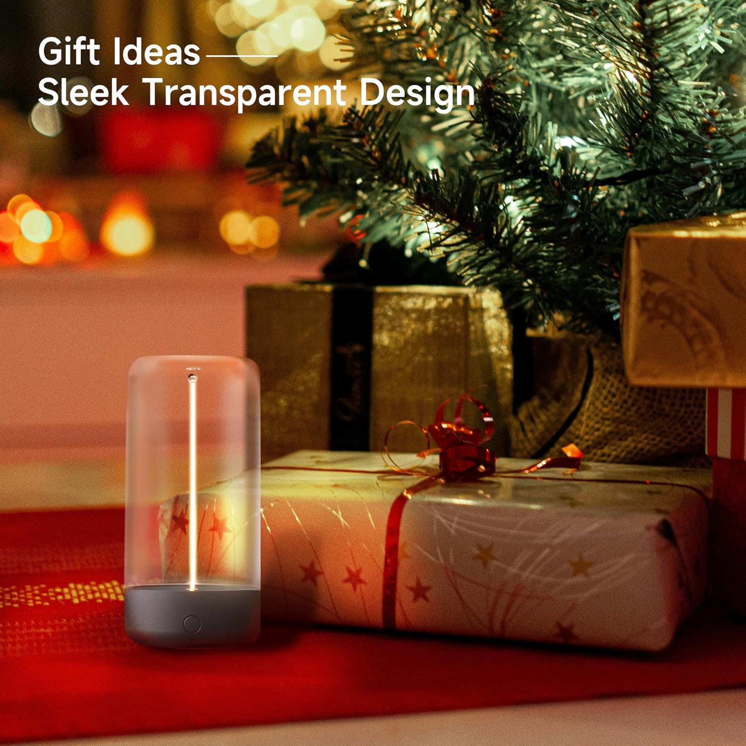 AUGE LIGHT - Mini Minimalist Table Lamp Cordless LED Desk Lamp Rechargeable Modern Night Lights Portable Nightstand Lamps Unique Ambient Light Mood Lighting - Serious Techies