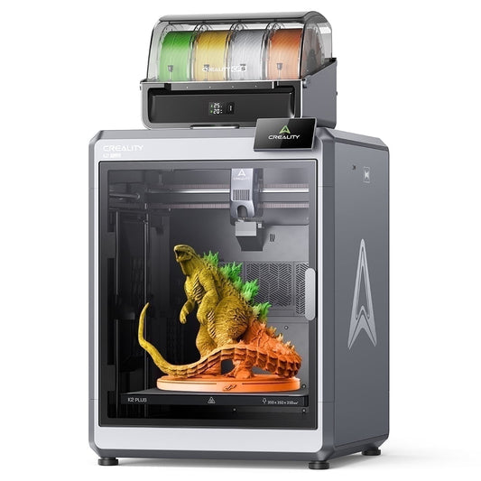 Creality - K2 plus Combo 3D Printer, Multi Color 3D Printing with CFS, 600Mm/S Print Speed,Max Build Capacity 13.78X13.78X13.78 In - Serious Techies