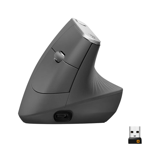 Logitech - MX Vertical Ergonomic Wireless Mouse - Serious Techies
