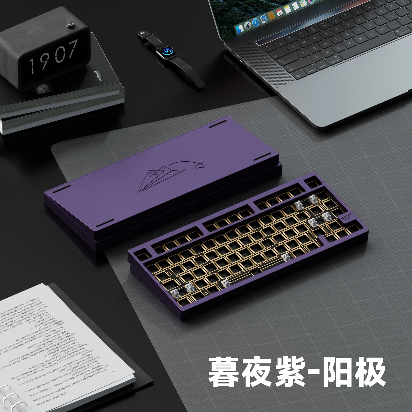 Weikav - D75 Wireless Three Mode Keyboard Kit Rgb Backlight Hot-Swap Aluminum Alloy Mechanical Keyboard Customized Support Qmk/Via - Serious Techies