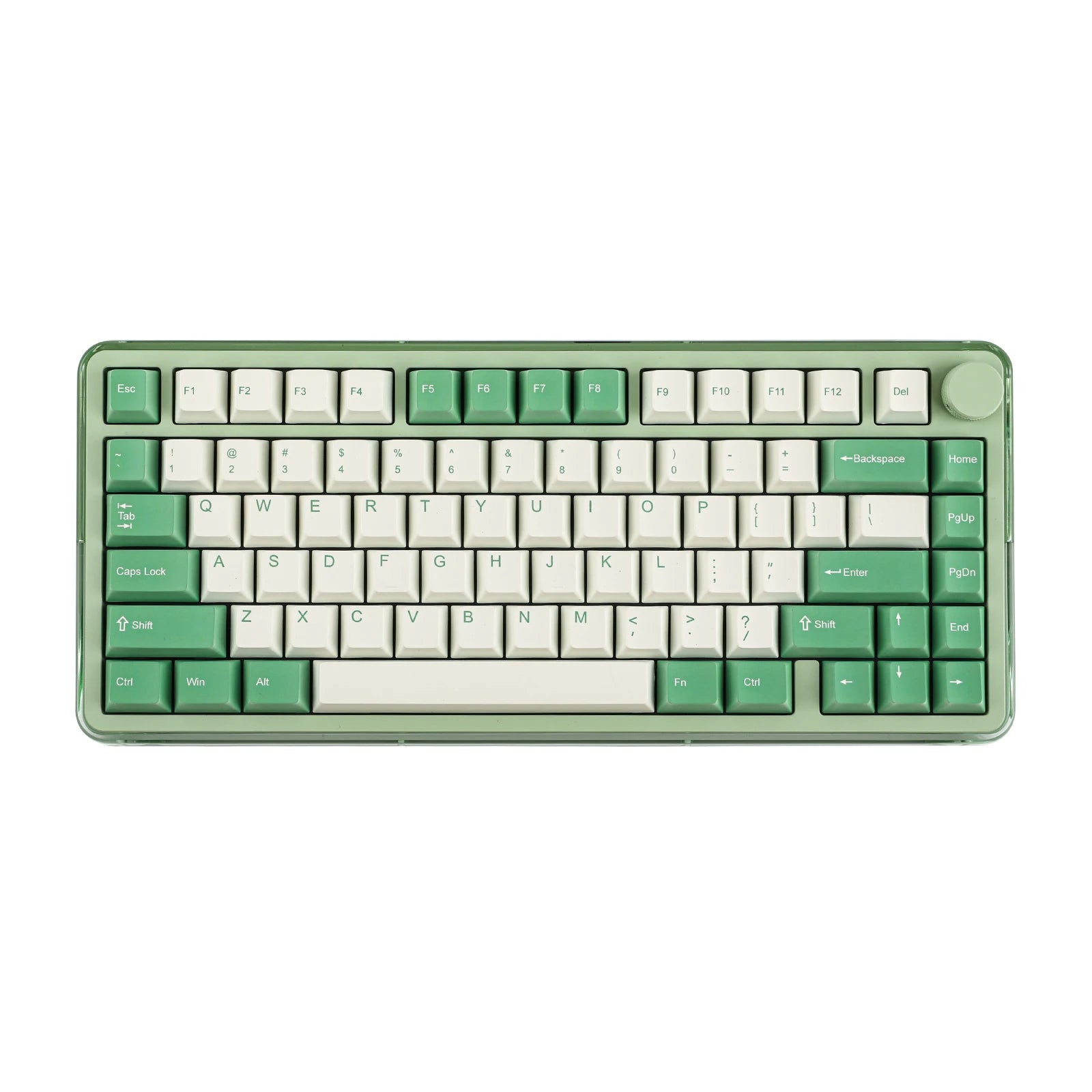 Kiiboom - Breeze 75 Aluminum & Acrylic Hot Swappable Type-C Wired/Bluetooth/2.4Ghz Wireless Mechanical Keyboard for Win/Mac - Serious Techies